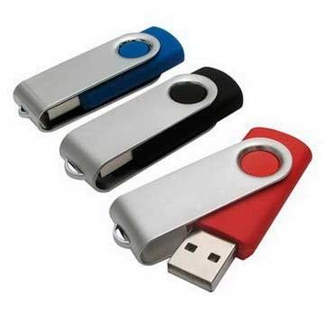 Twist Pen Drive 4GB USB 2.0 Wholesale Frete Grátis