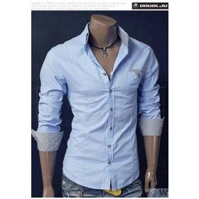 Camisa Social Slim Luxo Manga Longa 268173 Frete grátis