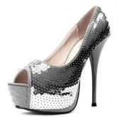 New style sequins High-heeled shoes Frete Grátis