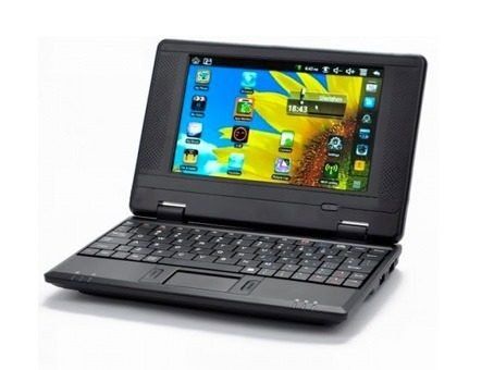 Netbook 4GB com Windos CE / Android Internet Wi-Fi